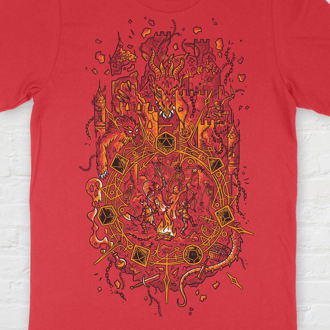 T-Shirt Spotlight: Our First Fantasy RPG/Dungeons & Dragons T-Shirt!